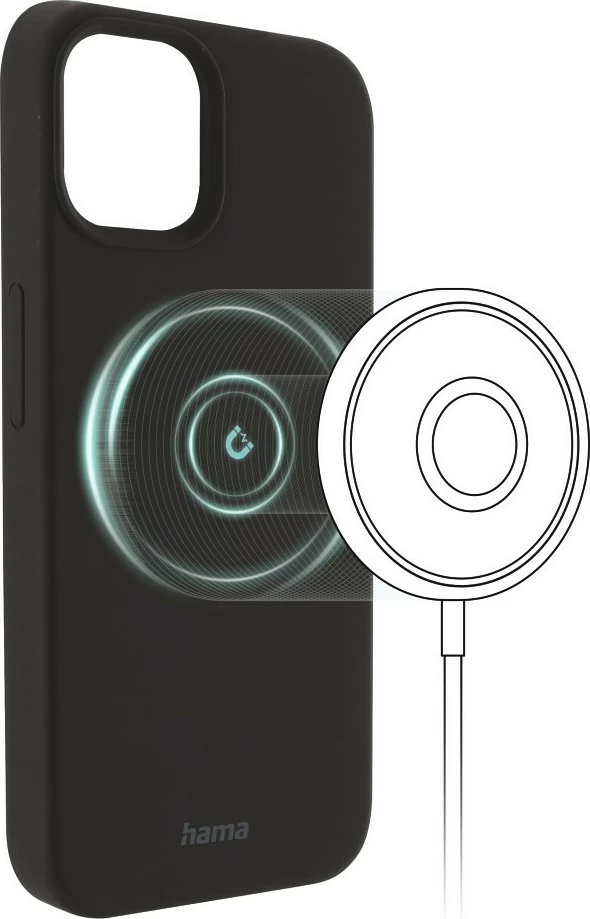 Mbështjellës Hama MagCase për iPhone 14, i zi