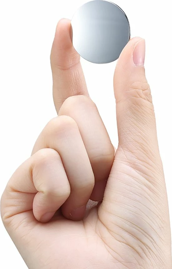 Pasqyrë selfie Ulanzi 2056, universale për celular/smartphone, Ø3 cm, ngjitje me shirit dy-anësh, argjendtë
