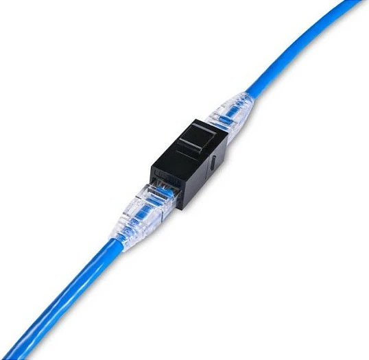 Kuplues Keystone Inline EQUIP Cat.6A RJ-45, 8 copë, i zi