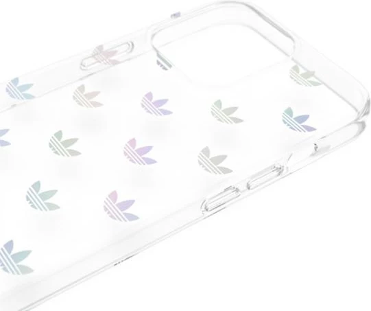 Mbështjellës Adidas OR SnapCase ENTRY për iPhone 13 Pro / 13 6.1", shumëngjyrësh, transparent