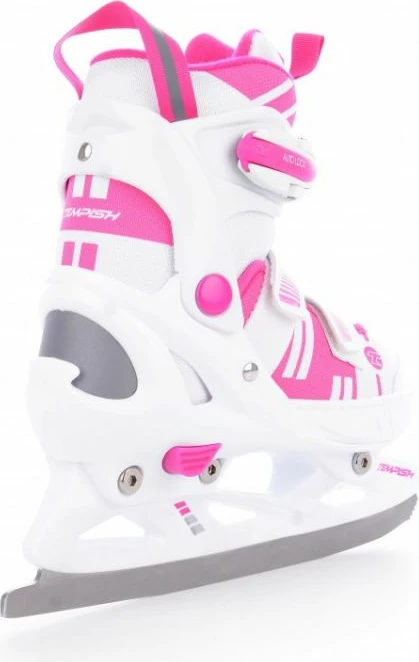 Rollera/Patina për vajza Tempish, të bardha dhe rozë