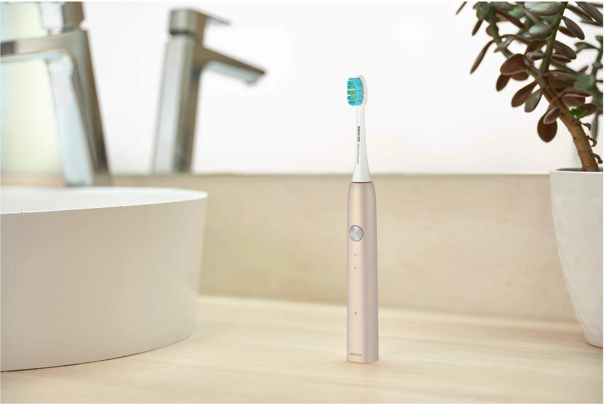 Furçë elektrike për dhëmbë Sencor  SOC 4013G  Sonic, e artë
