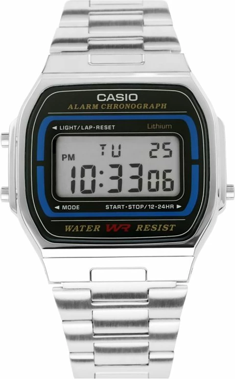 Orë dore unisex Casio, argjend