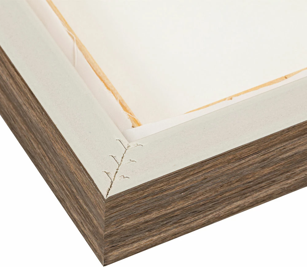 Pikturë dekorative Curva 1, kornizë druri natyral, 70x90x3.8cm