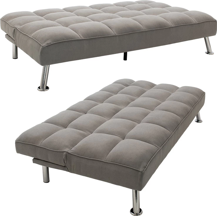 Divan 3 vendësh Rebel, ngjyrë gri e çelët, 189x92x82 cm