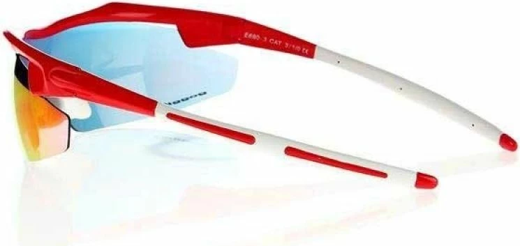 Syze dielli Goggle, unisex, kuqe/bardhë