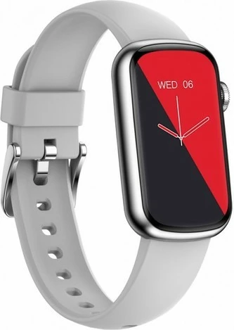 SmartWatch GARETT ACTION SILVER (IP68 waterproof)