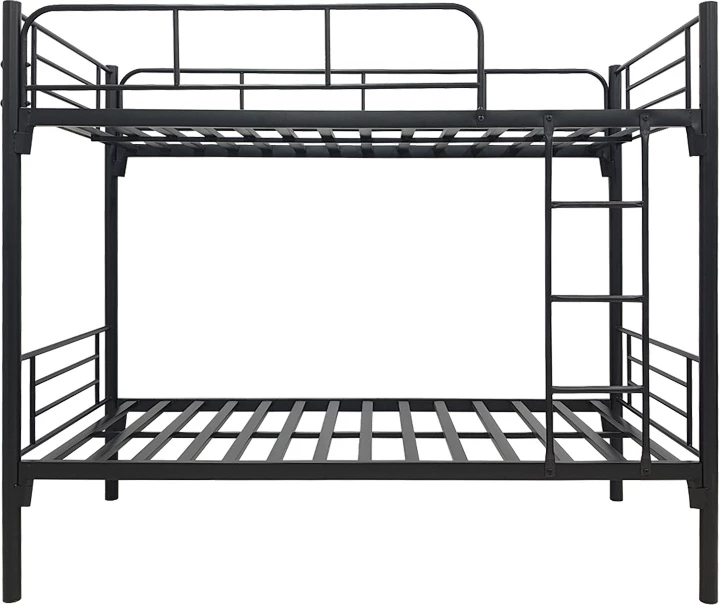 Krevet marinari metalik Belit, ngjyrë e zezë, 90x190cm