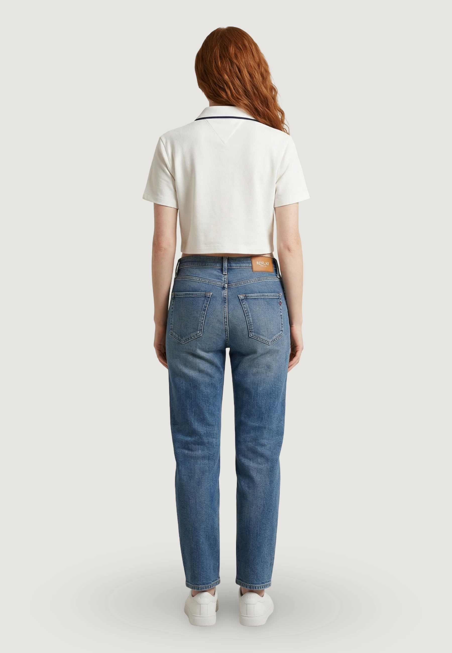 Xhinse për femra Replay WA471 .000.581 139, denim blu [Madhësia: W31]