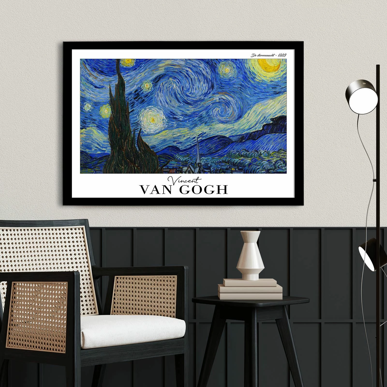 Pikturë dekorative me kornizë, Wallity, 4262SYHGOGH-008