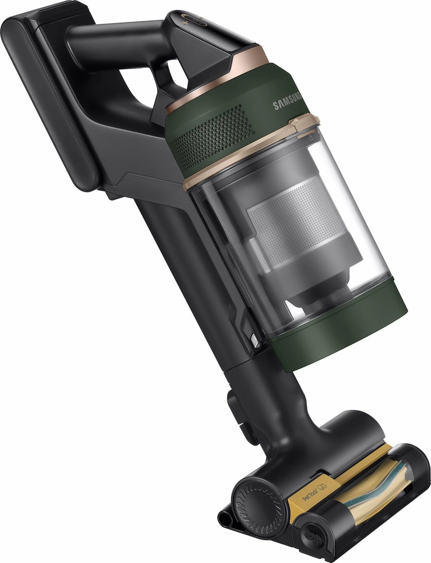 Fshesë me korrent pa kabllo Samsung Bespoke Jet Plus Complete Extra VS20B95943N/GE, 25.2V, 0.5L, deri 120 min, jeshile