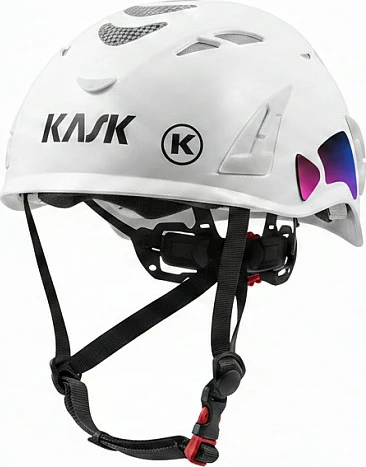 Helmet pune KASK Superplasma AQ WHE00105-201, hi-viz, bardhë