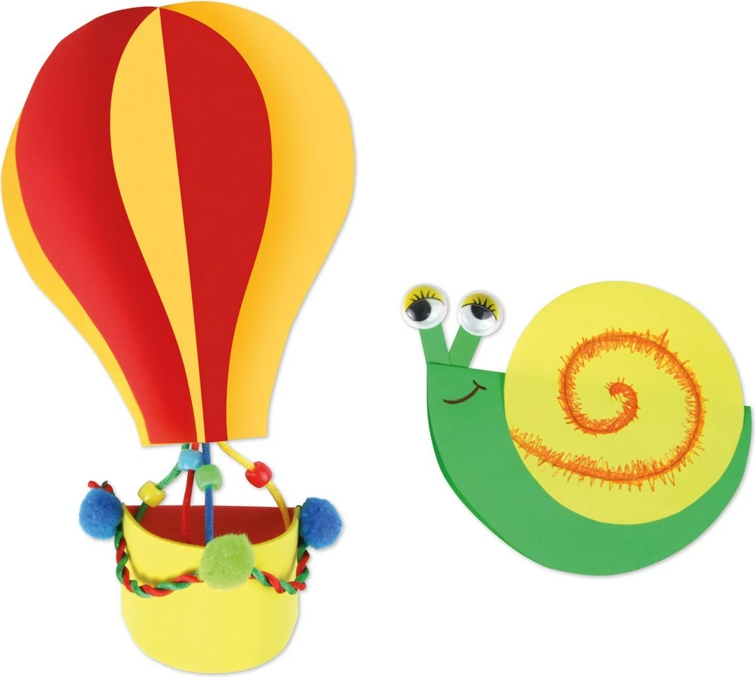 Set kreativ Lena Handmade 400 pjesë, Multikolor