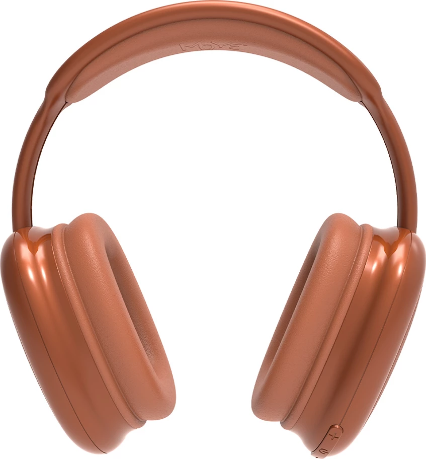Kufje Moye Stellar BT me mikrofon, Bluetooth 5.3, bateri deri 36 orë, USB-C, copper