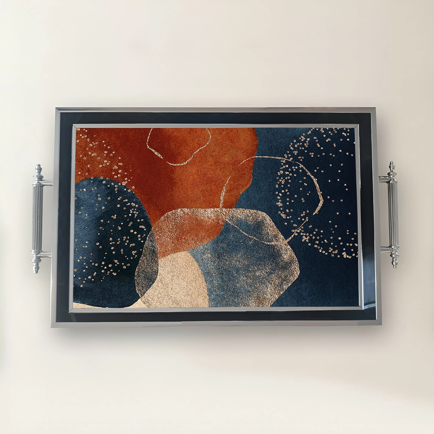 Tabaka xhami Aberto Design, shumëngjyrëshe, TPG9871
