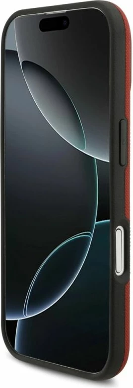Kapak telefoni BMW M FW Metal Logo MagSafe për iPhone 17, i kuq