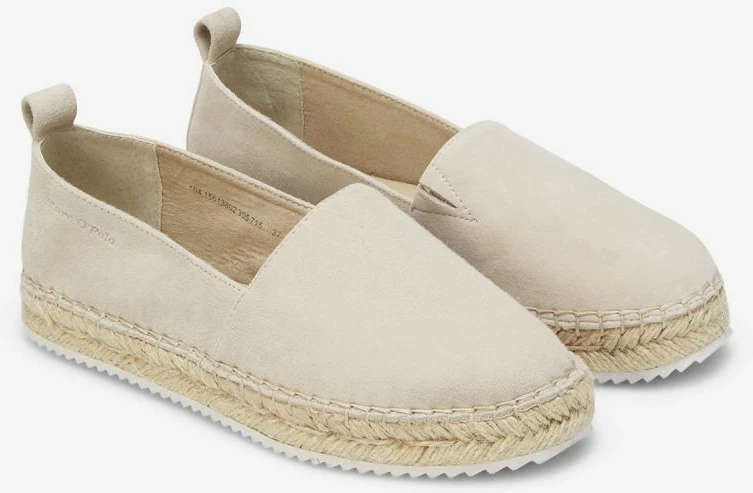 Espadrile për femra Marc O'Polo, ngjyrë bezhë