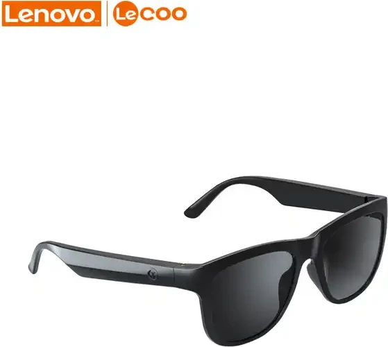 Syze të mençura dielli Lenovo Lecoo C8 të polarizuara unisex, të zeza