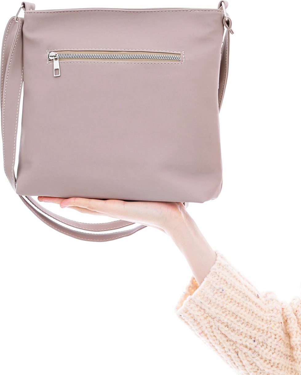 Çantë krahu, ngjyrë krem, Zoozie Bags, 21KT12-022