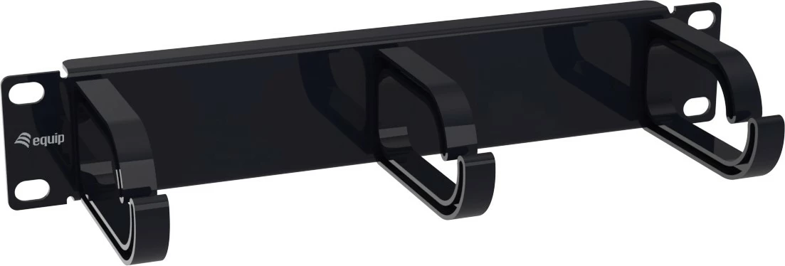 Panel menaxhimi kabllosh Equip 10", 1U, plastikë/çelik, i zi