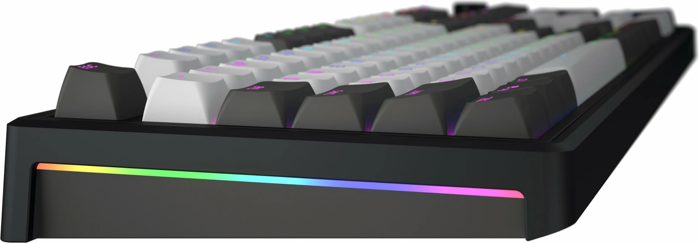 Tastierë gaming mekanike Hator Skyfall 100 Pro Wireless (HTK4100) 100%, RGB, Aurum Vanilla Silent Linear, e zezë