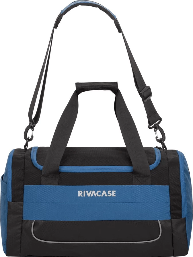 çantë sportive e palosshme RIVACASE 5235 Mercantour 30L, 480×280×260 mm, zi/blu