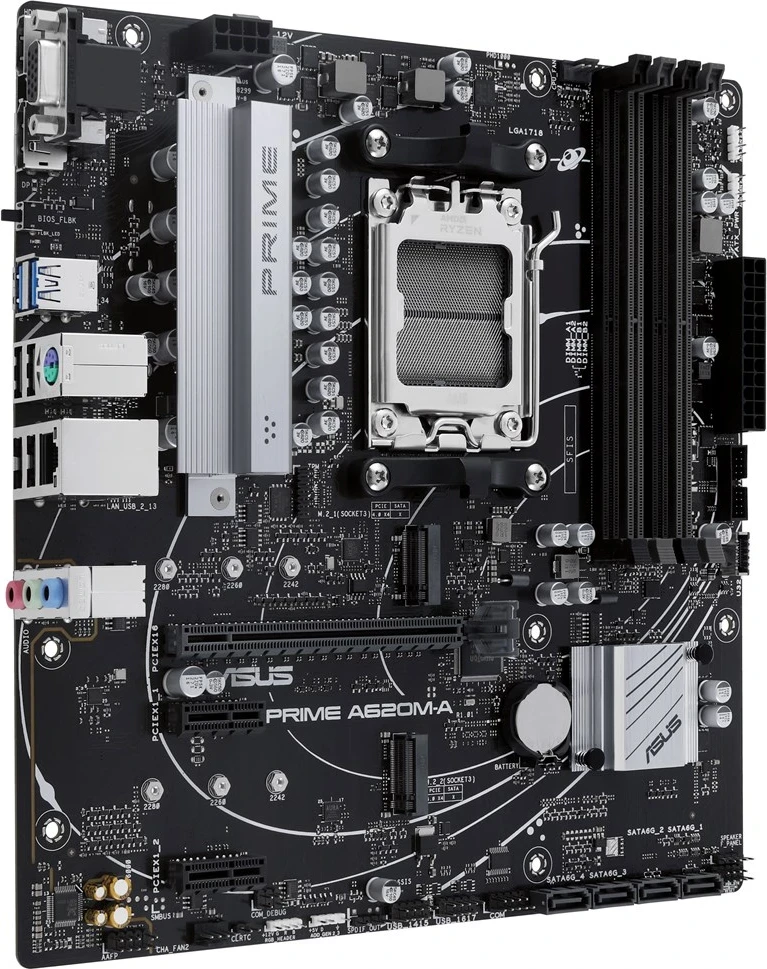 Pllakë amë ASUS PRIME A620M-A-CSM, AMD A620, Socket AM5, micro ATX