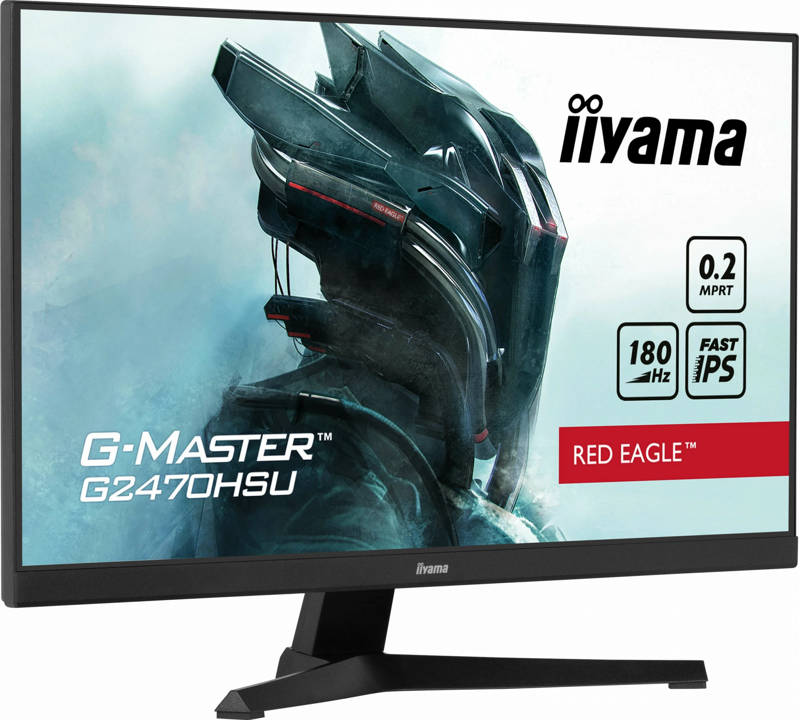 Monitor iiyama G-MASTER G2470HSU-B6, 23.8", Full HD, Fast IPS, 180Hz, i zi