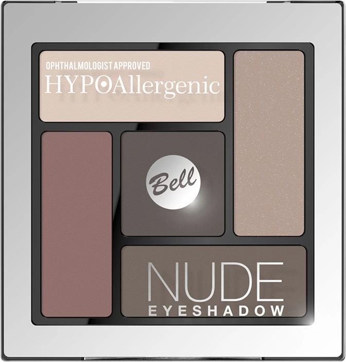 Paletë hije për sy Bell HypoAllergenic Nude Eyeshadow 01 për femra, 5g