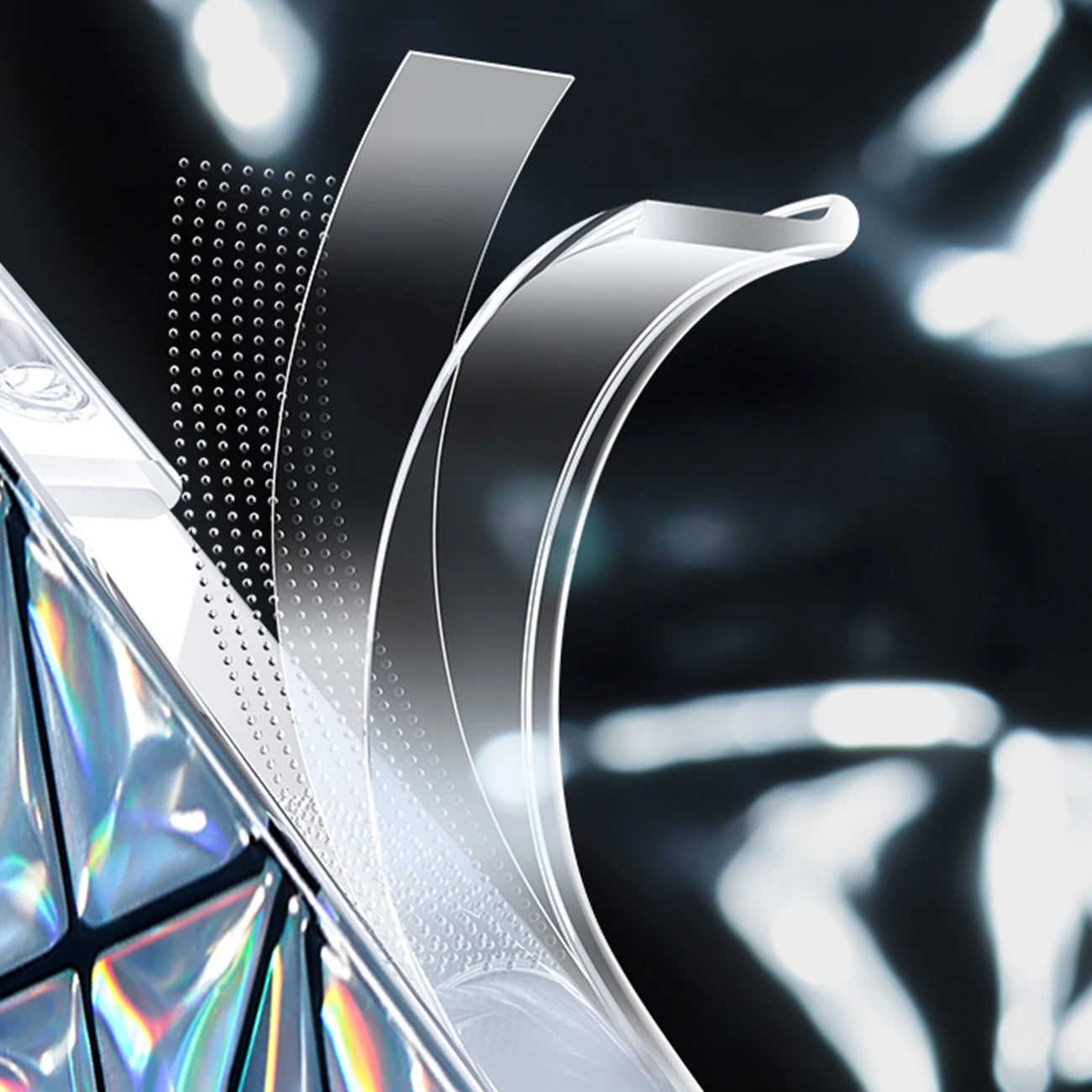 Mbështjellës Kingxbar Miya Series për iPhone 14 Plus, shumëngjyrësh