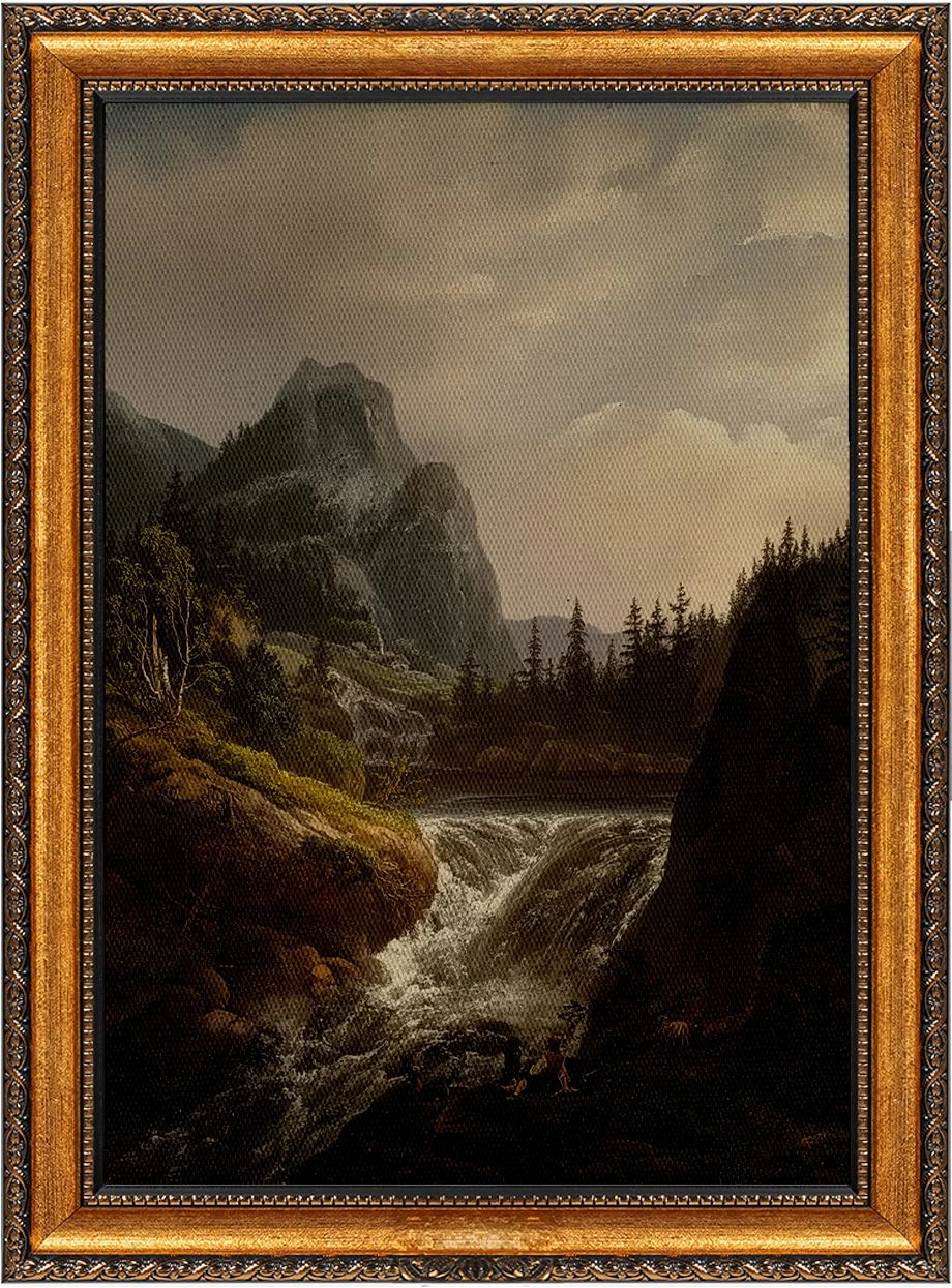 Pikturë dekorative në kornizë, Wallity, ATCRCVCNVSMDL18, 50x70cm