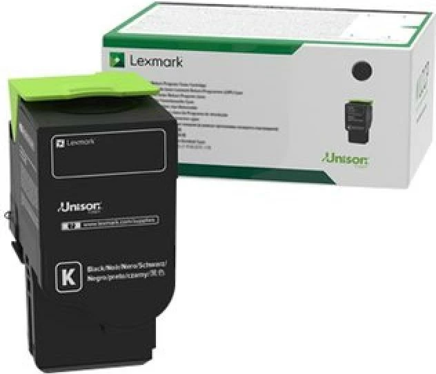 Toner Lexmark 78C2XK0 rendiment i lartë 5,500–8,800 faqe, e zezë