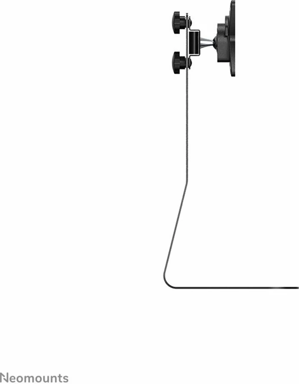 Mbajtëse monitori Neomounts FPMA-D850BLACK, për tavolinë, 10-27 inç, e zezë