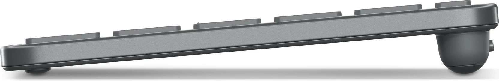 Tastierë wireless Lenovo Multi-Device, Luna Grey, USB Type-C