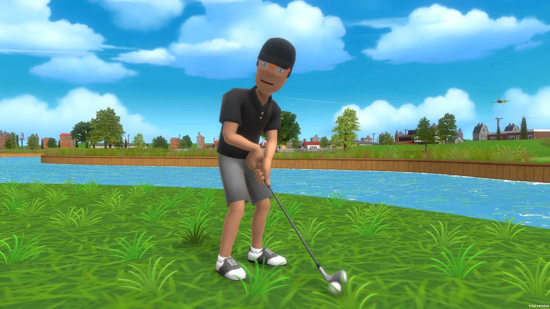 Komplet lojë golfi Maxx Tech Tee Time Golf për Nintendo Switch (CIAB), 2 klube Joy-Con