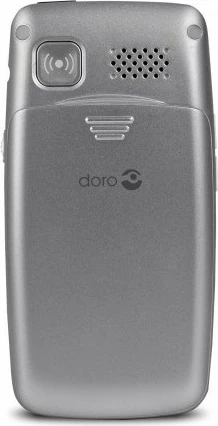 Celular Doro Primo 406, Clamshell, 2.4", 0.3 MP, Bluetooth, 1050 mAh, Ngjyrë e zezë, Argjendtë