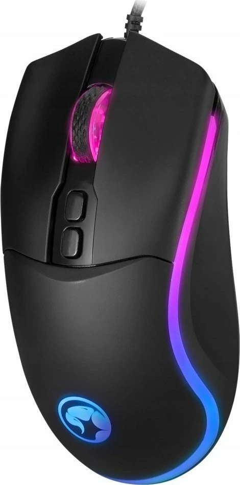 Maus gaming Marvo M358, 7200 DPI, RGB, 7 butona, USB me kabllo, i zi