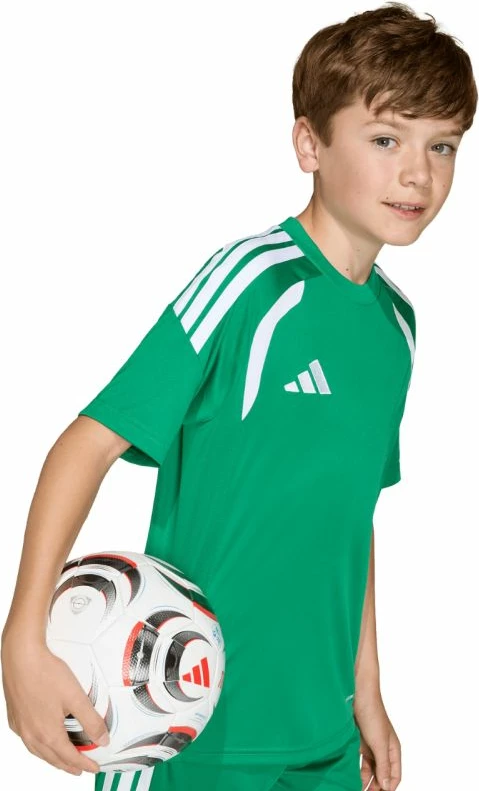 Fanellë futbolli për fëmijë adidas, e gjelbër [Madhësia: 116 cm]