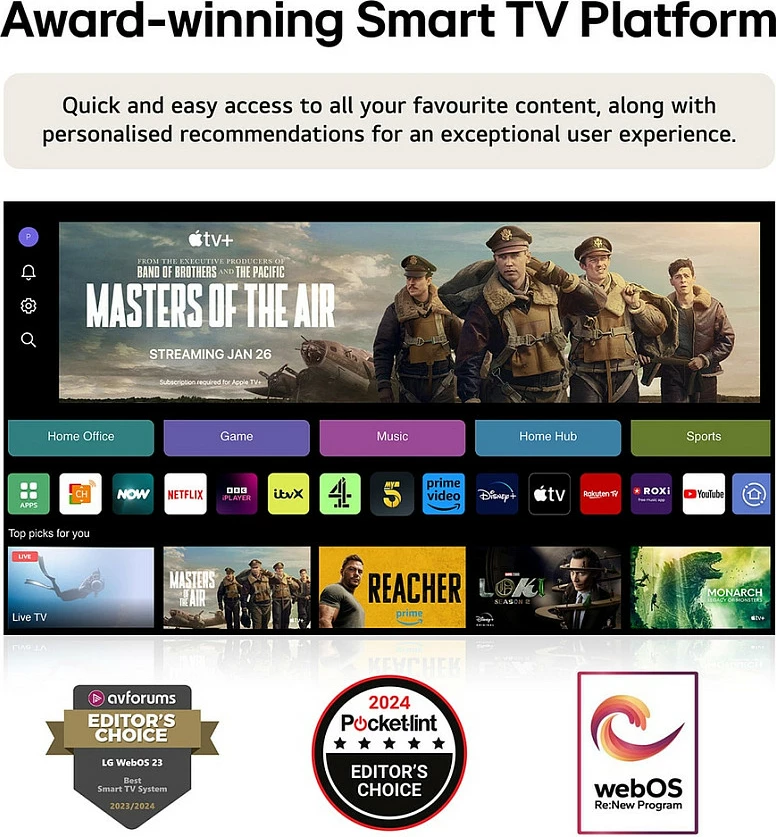 Televizor Smart LG 32LR60006LA 32\" FHD LED Wi-Fi, i zi