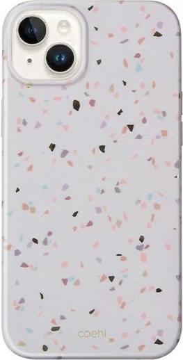 Mbështjellës UNIQ Coehl Terrazzo për iPhone 14 Plus, sand