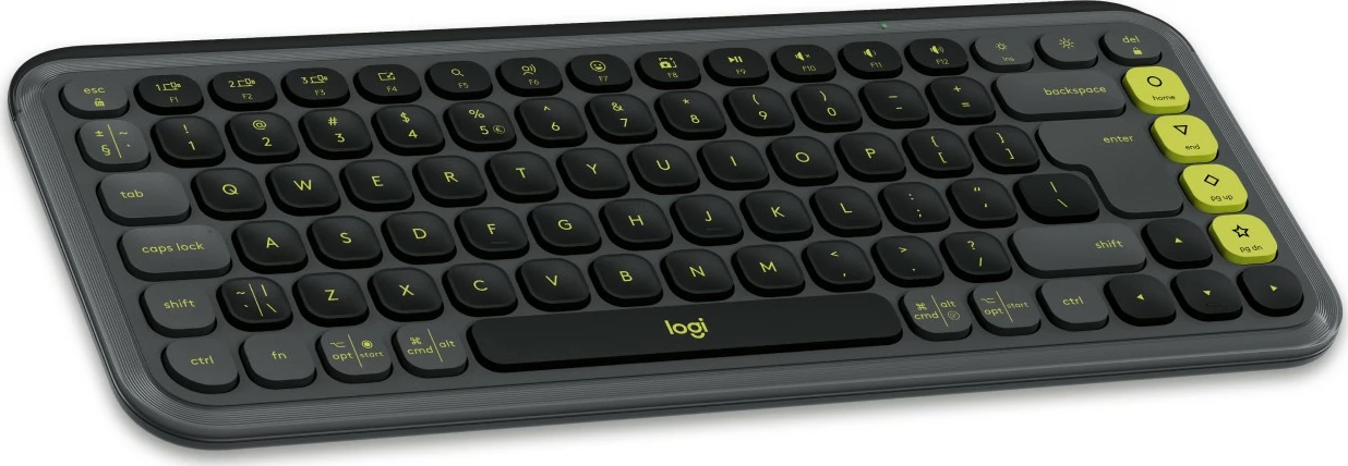 Tastierë dhe maus Logitech POP ICON COMBO, Bluetooth, mini, grafit