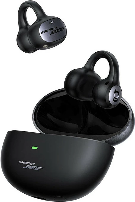Kufje Baseus Inspire XC1, true wireless open-ear, IP66, USB-C, zezë