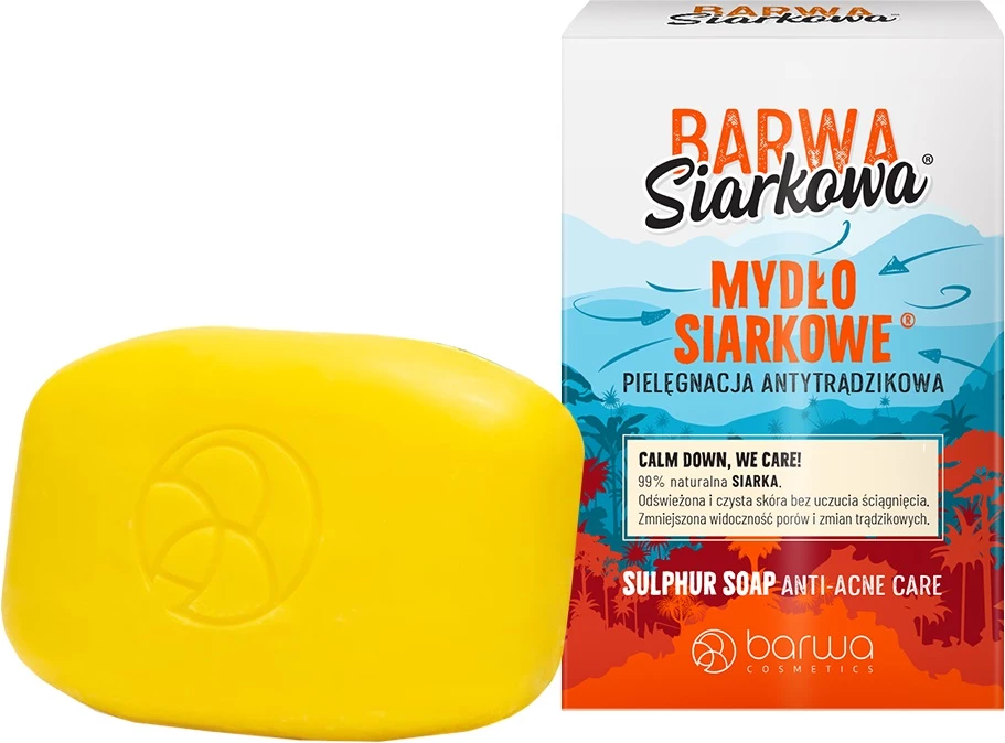 Sapun Barwa Sulfur Anti-Acne 100g