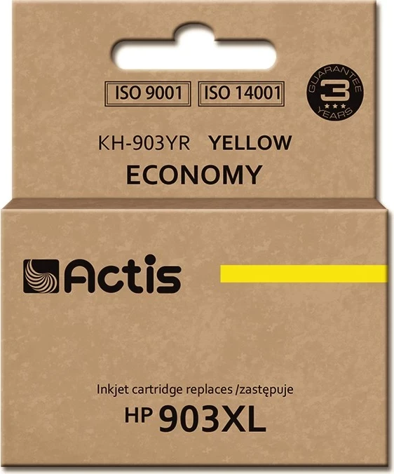 Ngjyrë zëvendësuese Actis KH-903YR për printer HP, e verdhë 