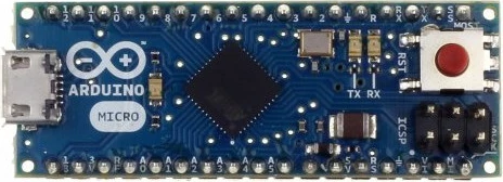 Pllakë mikroprocesori Arduino A000053, ATmega32u4, 16 MHz, 32 KB