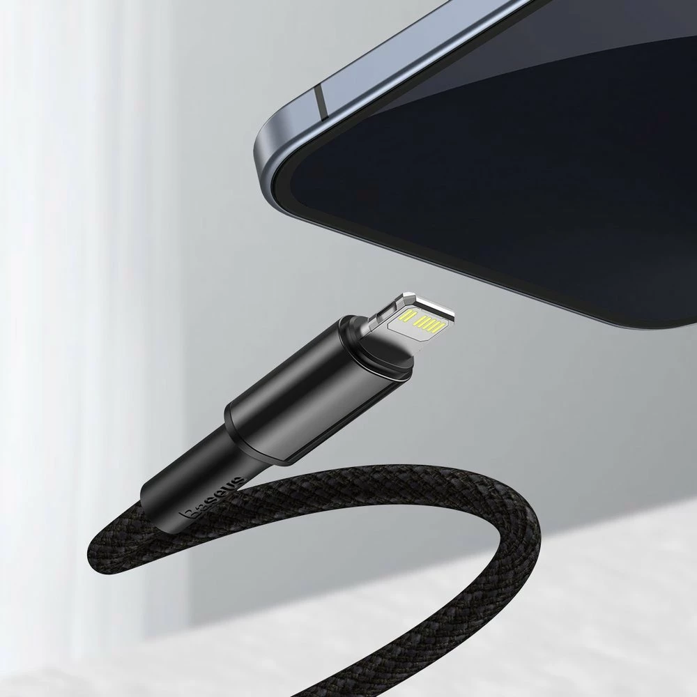 Kabllo Baseus CATLGD-01 USB-C në Lightning, 1m, 20W, e zezë