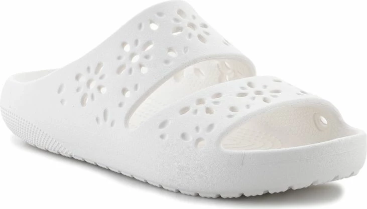 Sandale Crocs për femra, të bardha
