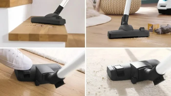 Fshesë me korent Bosch Serie 4 BGB41HYG1H, 600 W, me qese, e bardhë