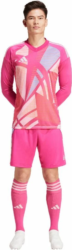 Shorce për futboll adidas për meshkuj, të bardha dhe rozë