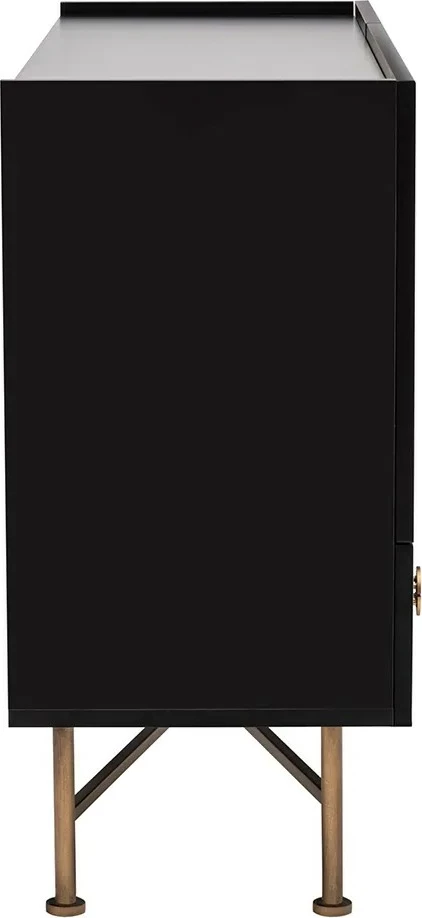 Konsolë Hanah Home, Cliff 63, e zezë